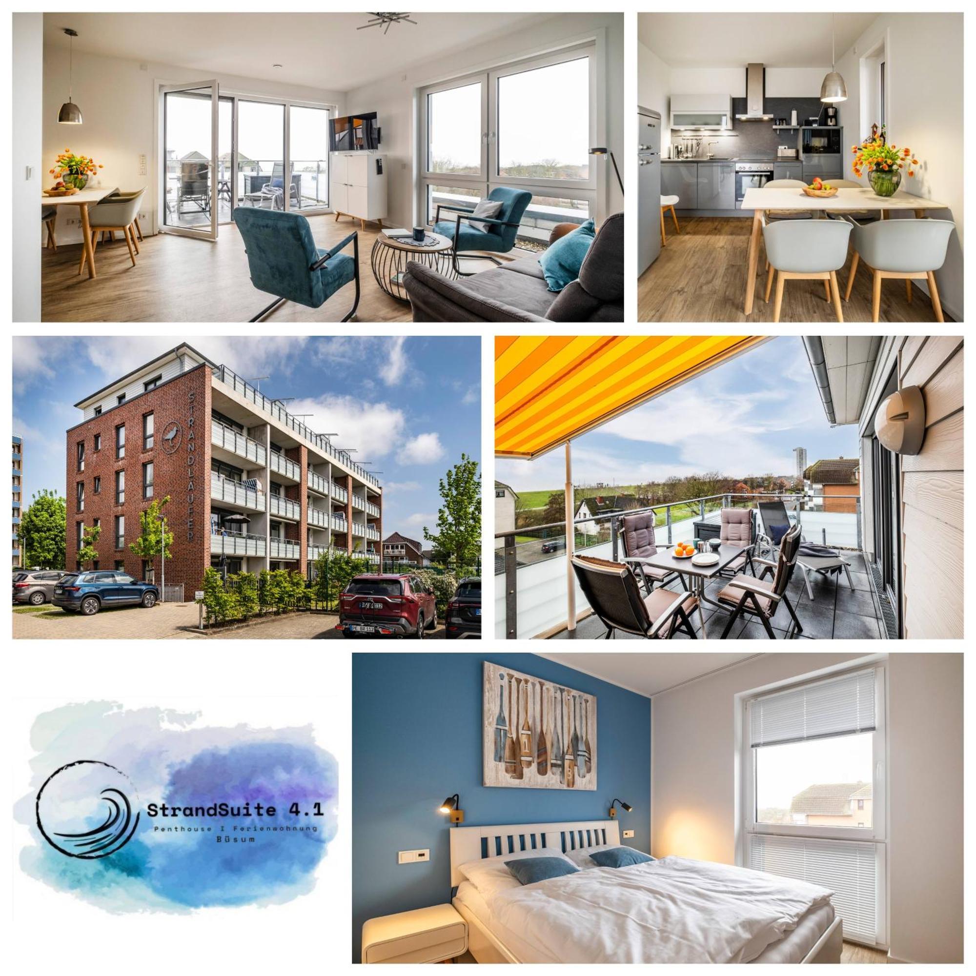 5 Sterne Penthouse Strandsuite Busum Exterior photo
